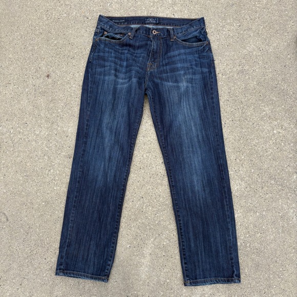 Lucky Brand 221 Original Straight Jeans Mens 34x30 Dark Wash Denim - Picture 7 of 7